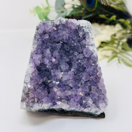 Amethyst Cluster: 921g Crystal for Spiritual Awareness