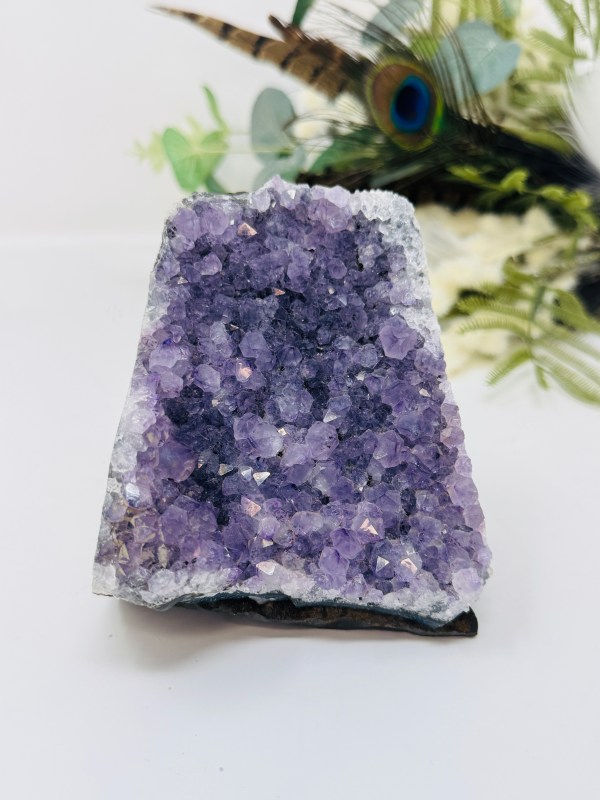 Amethyst Cluster: 921g Crystal for Spiritual Awareness