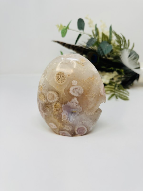 Pink Amethyst x Flower Agate - Free Form