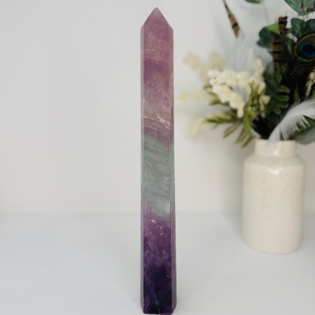 Rainbow Fluorite - Tower
