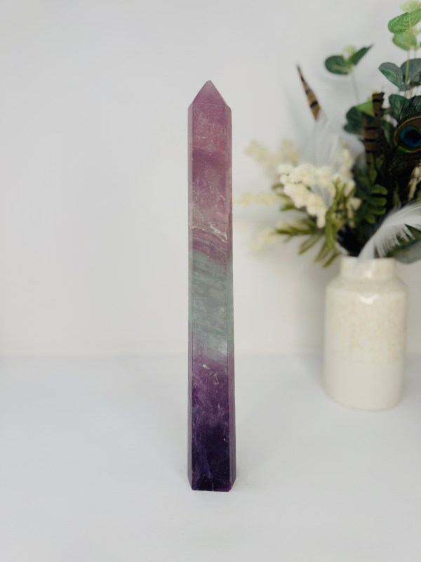 Rainbow Fluorite - Tower