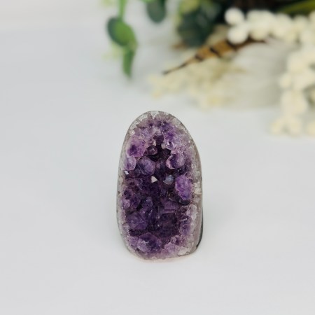 Amethyst Cluster: Spiritual Awareness, Positive Energy (220g)