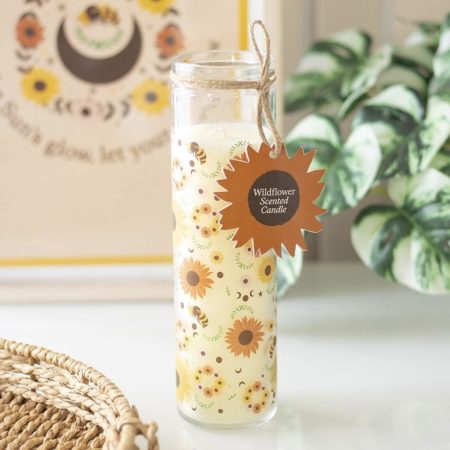 Bee Radiant Wildflower Tube Candle