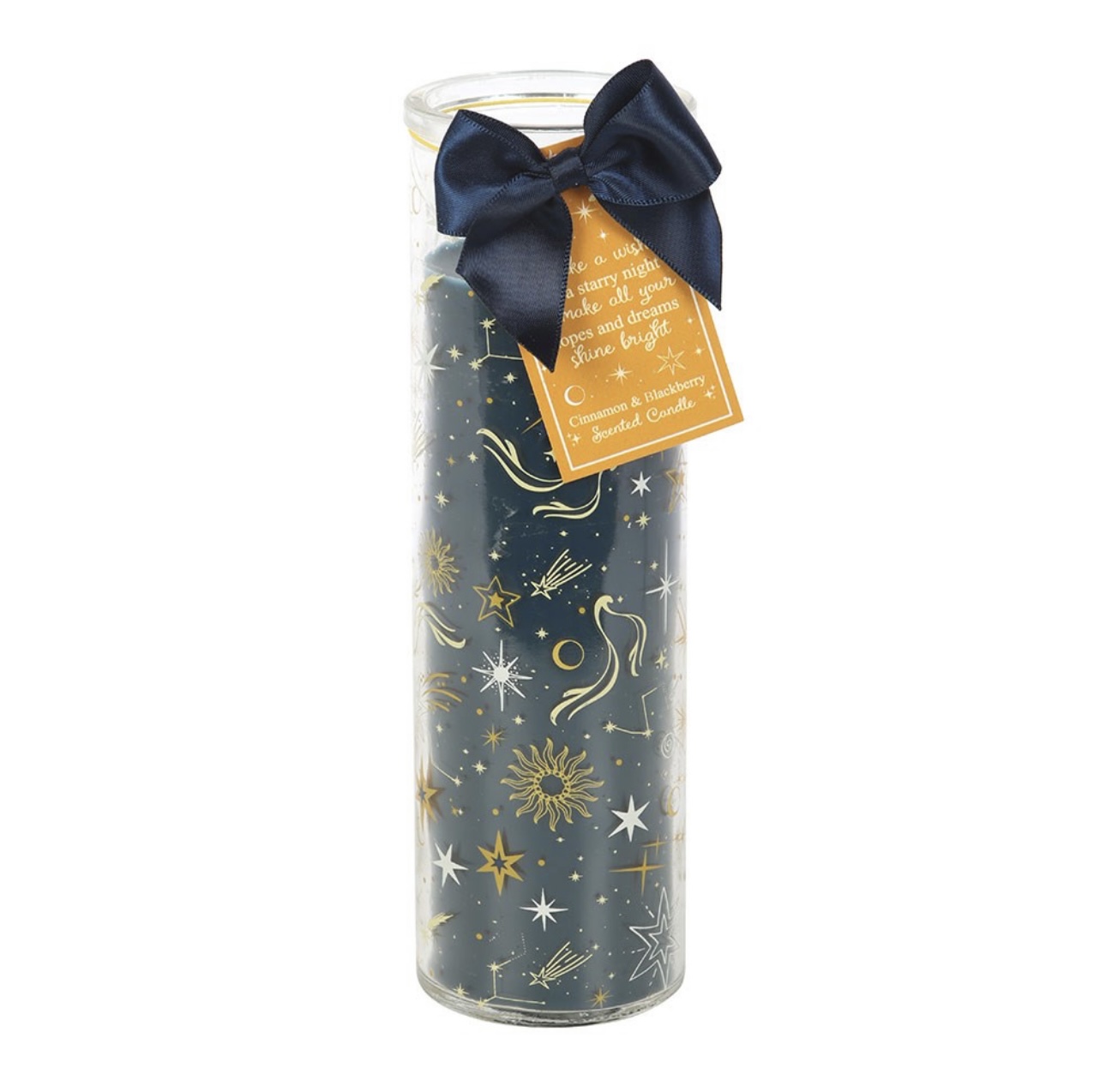 Starry Night Cinnamon & Blackberry Tube Candle - Image 2