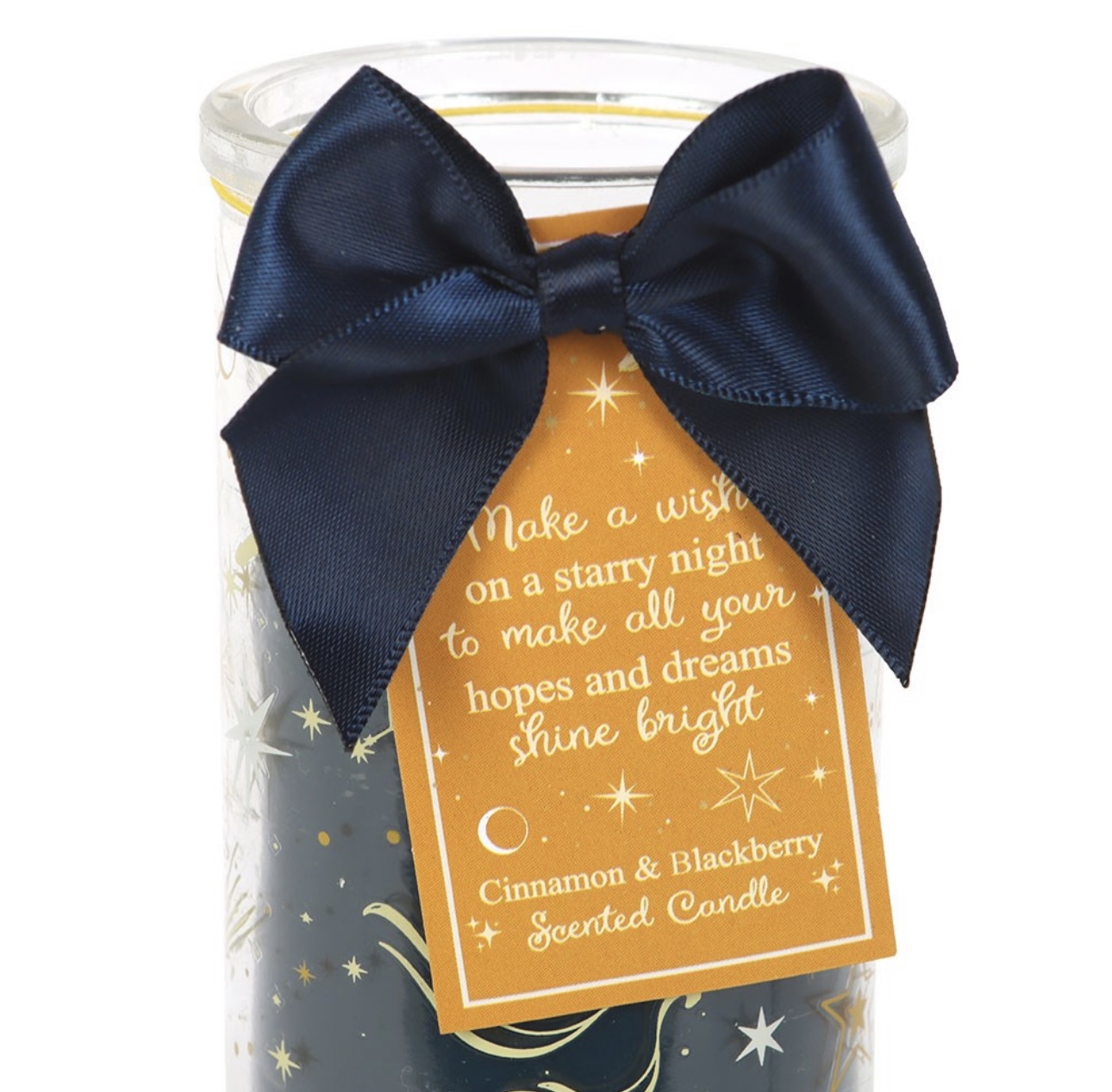 Starry Night Cinnamon & Blackberry Tube Candle - Image 3
