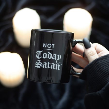 Not Today Satan Mug