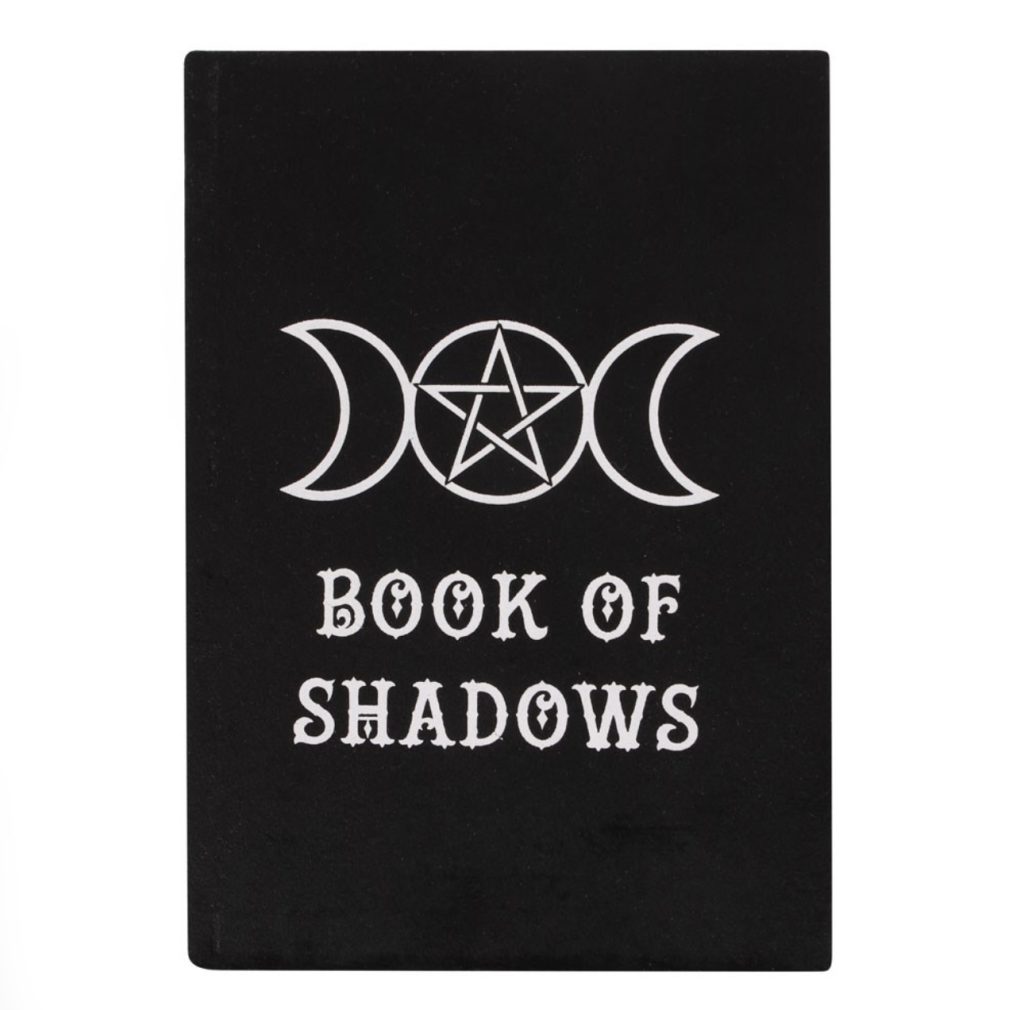 Book Of Shadows Velvet A5 Notebook