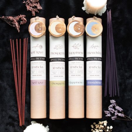 Herbal Magick Spell Incense Sticks With Incense Holder