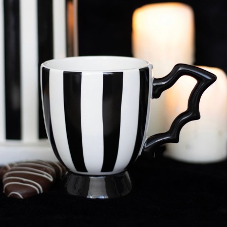Striped Bat Wing Teacup