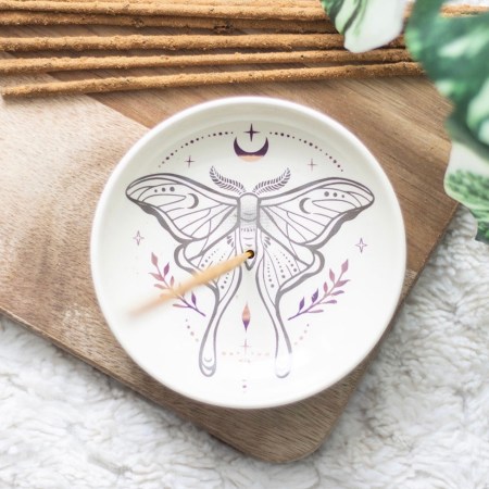 Luna Moth Incense Holder Plate