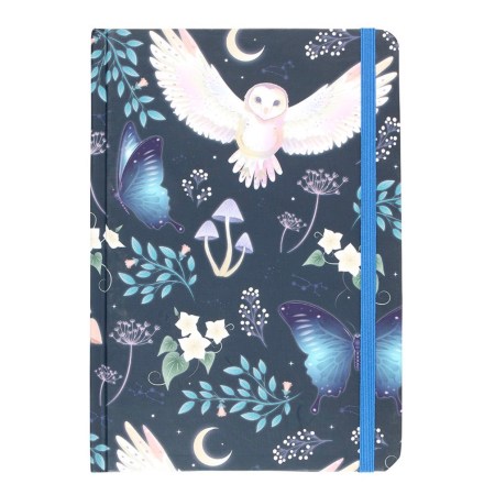 Night Flight Owl A5 Notebook