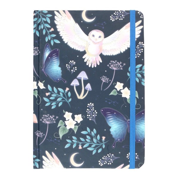 Night Flight Owl A5 Notebook