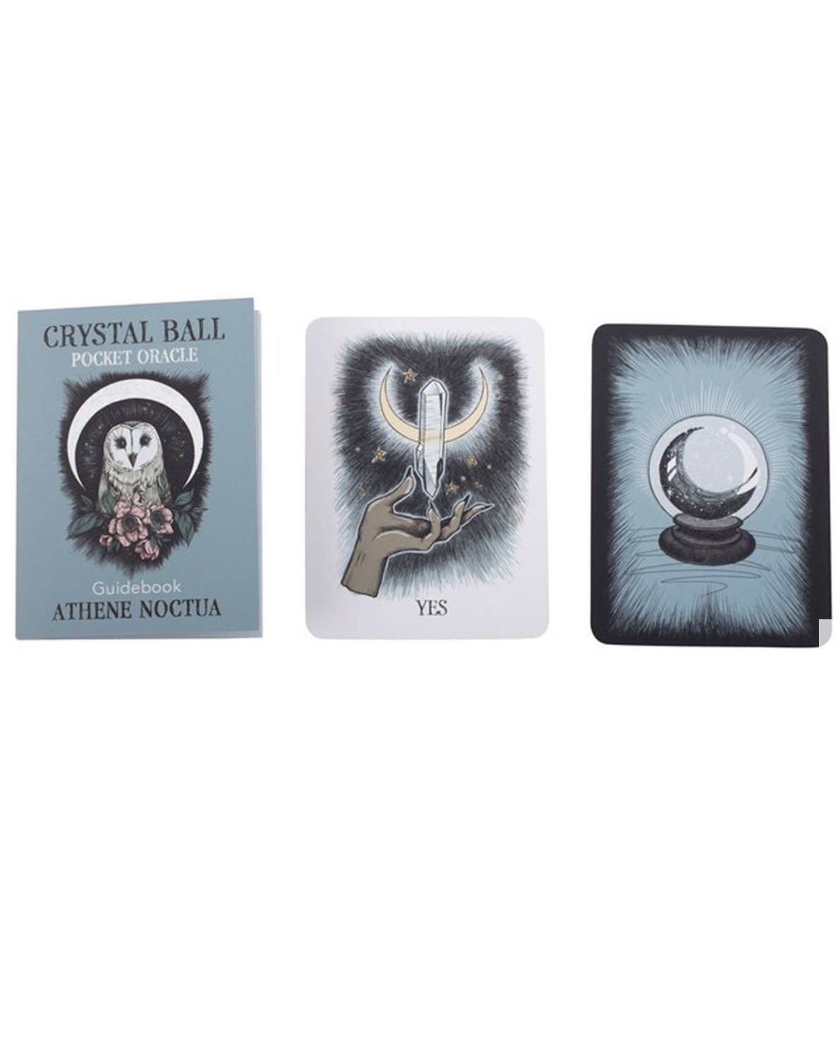 Crystal Ball Pocket Oracle Card Deck - Athene Noctua - Image 2
