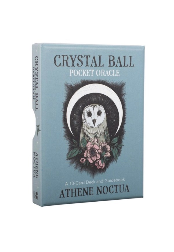 Crystal Ball Pocket Oracle Card Deck - Athene Noctua