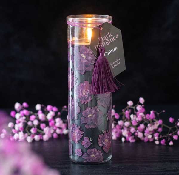 Dark Romance Opium Scented Tube Candle