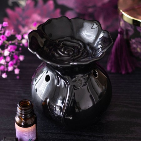 Black Rose Oil Burner