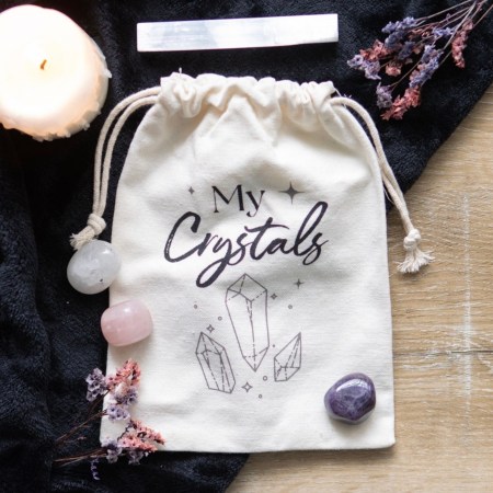 Cotton Crystal Bag
