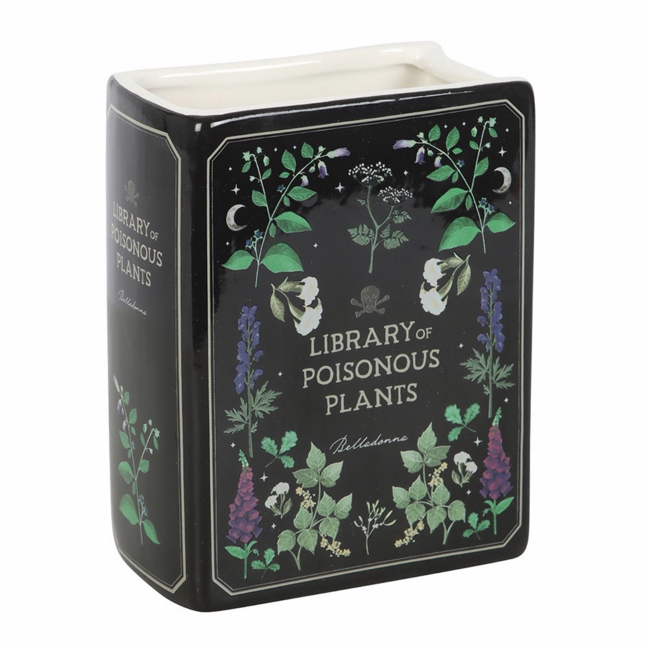 Poisonous Plants Book Shaped Vase - Image 2