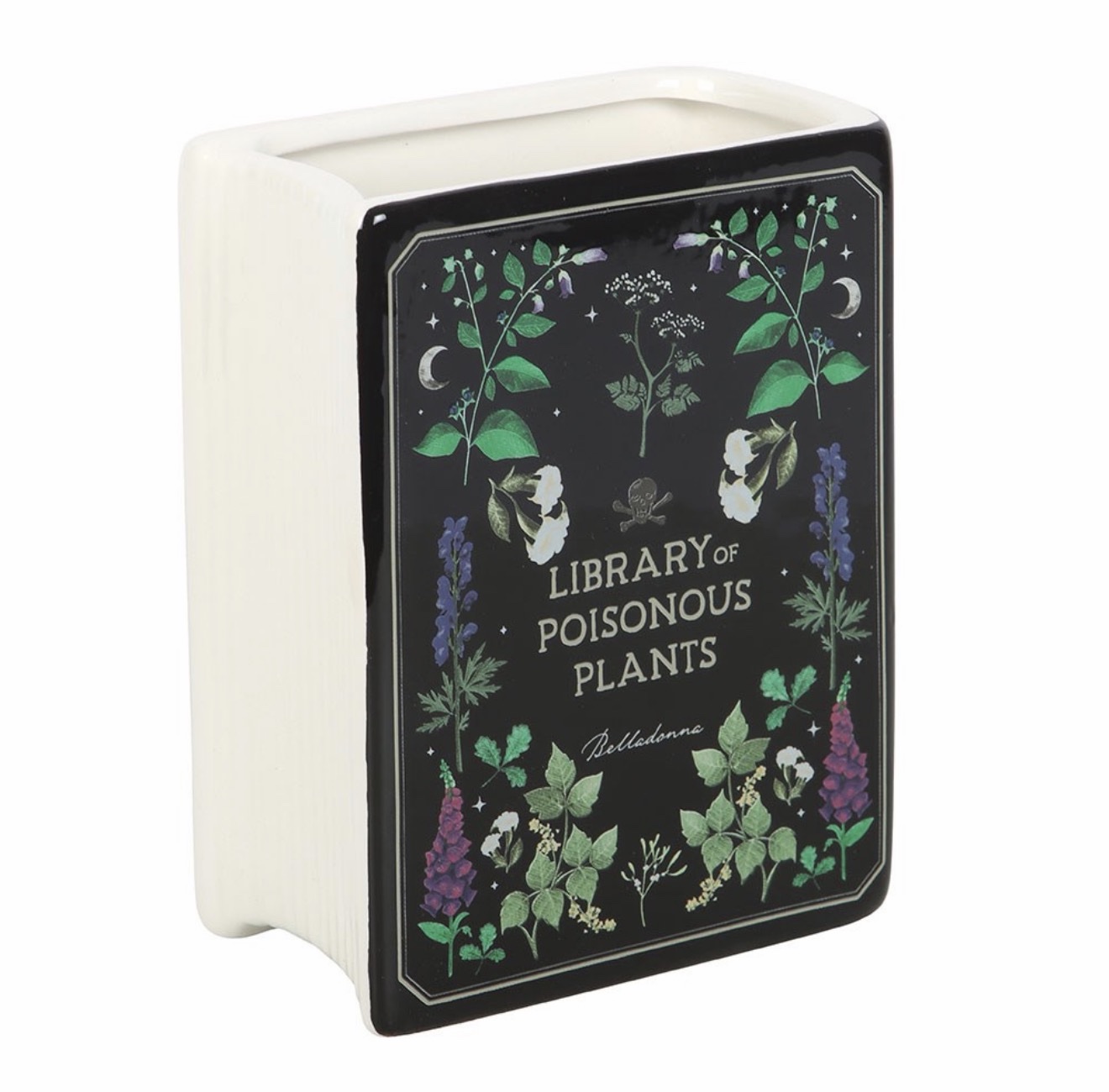 Poisonous Plants Book Shaped Vase - Image 3