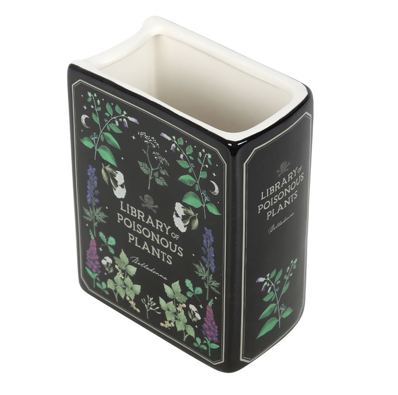 Poisonous Plants Book Shaped Vase - Image 4