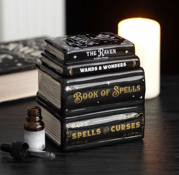 Book Of Spells Oil Burner And Wax Warmer