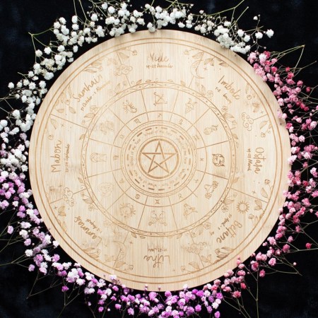 Wheel Of The Year Serving Board