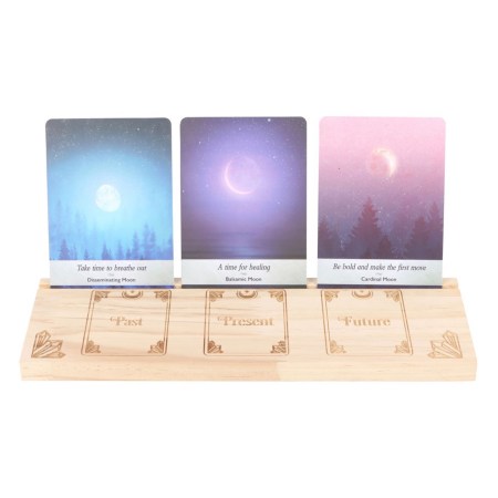 Natural Past Present Future Tarot Card Stand