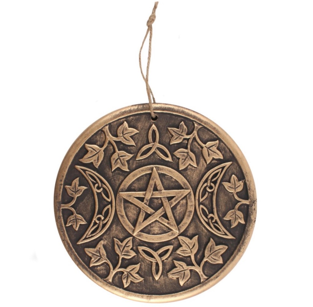 Triple Moon Plaque