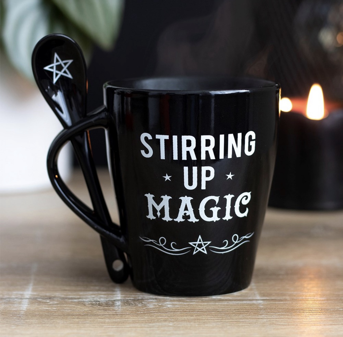Stirring Up Magic Mug And Spoon Set