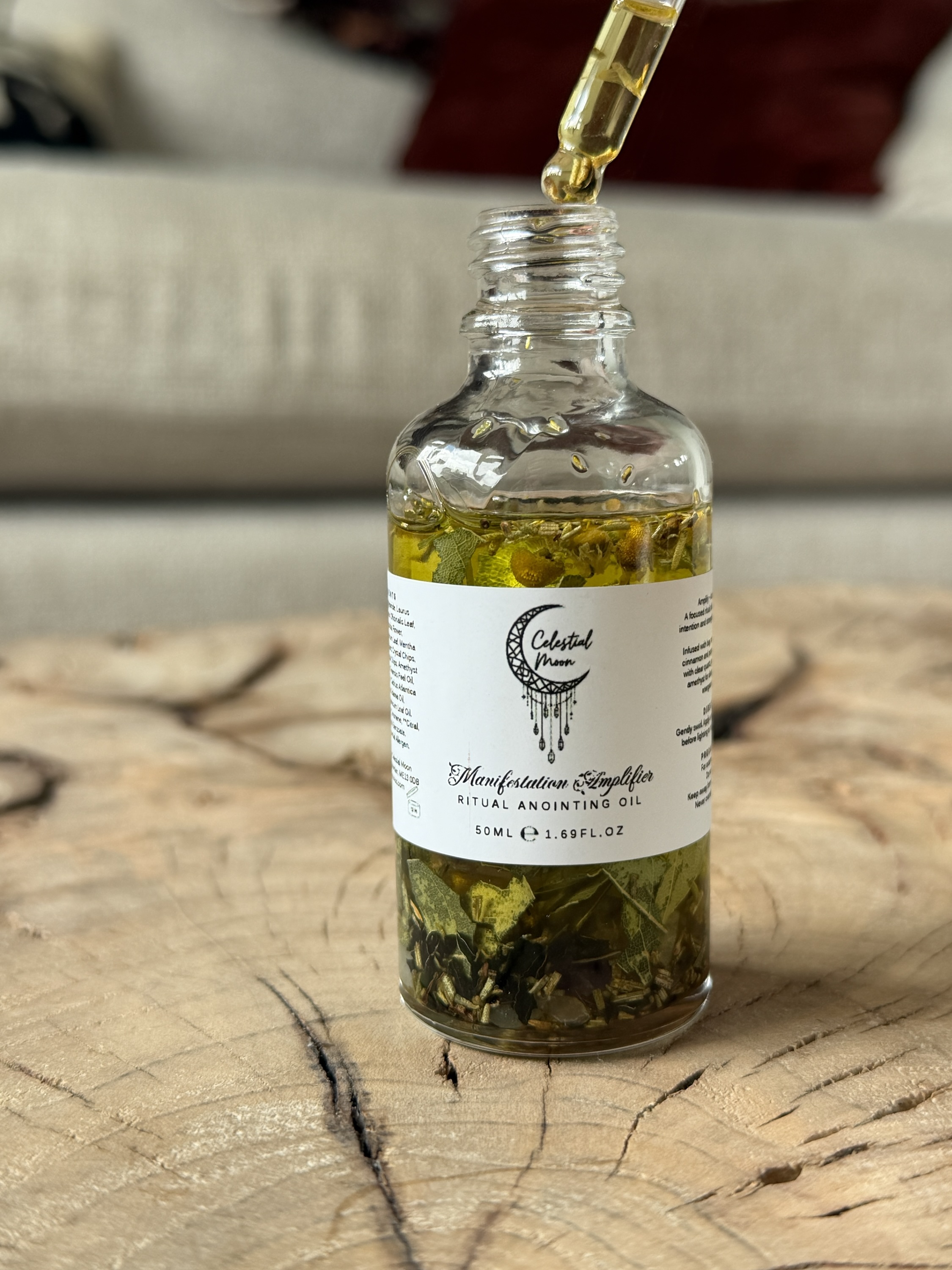 Manifestation Amplifier Ritual Anointing Oil - Image 2